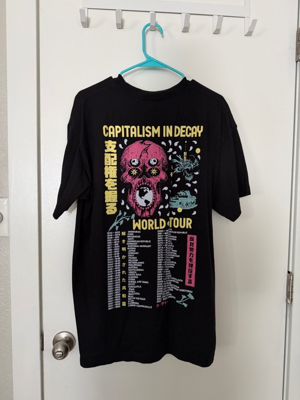 Ideologie Capitalism in Decay T Shirt Short Sleeve - Picture 2 of 2